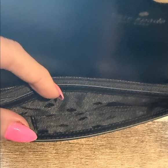Kate Spade Glitter Black Wristlet Clutch - Picture 6 of 7